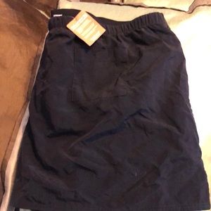 NWT lands end black swim skirt size 22W